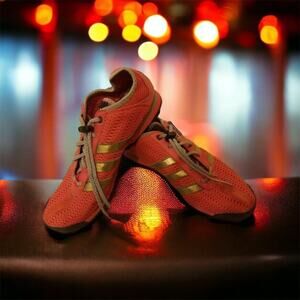 Adidas Daroga Mesh Running Shoes Mens 7.5 Red Lace Up Low Top Sneaker EVN 791001